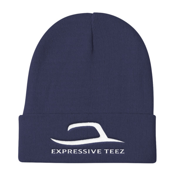 Navy Beanies by Expressive Teez