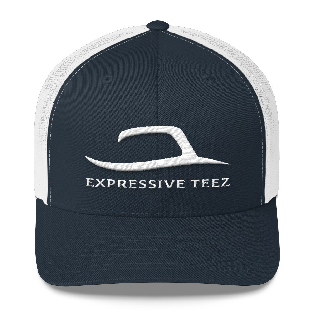 Expressive Teez Official Mesh Back Retro Trucker Cap - Expressive Teez