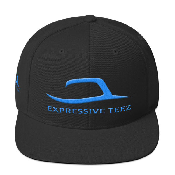 Blue and Black Snapback Classics by Expressive Teez