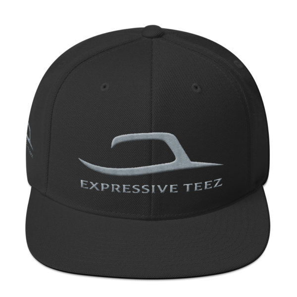 Grey and Black Snapback Classics by Expressive Teez