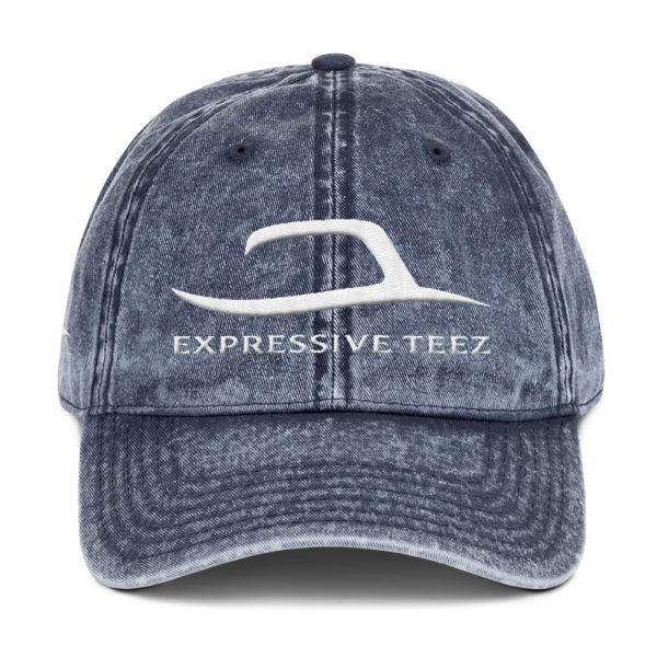 Navy Expressive Teez Cotton Twill Cap