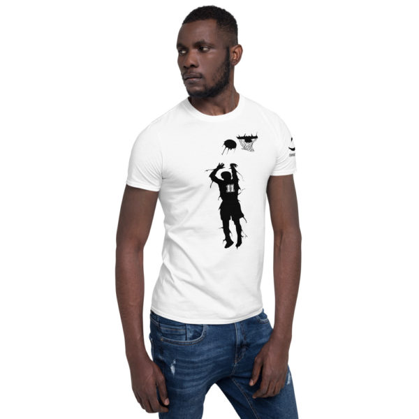 White Klay Thompson short sleeve shirt by Expressive Teez