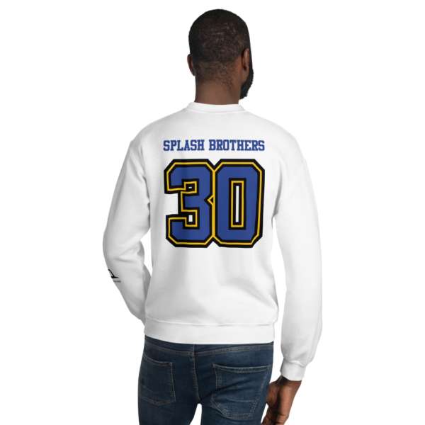 Expressive Teez Official Splash Brothers Sweatshirt Stephen Curry White