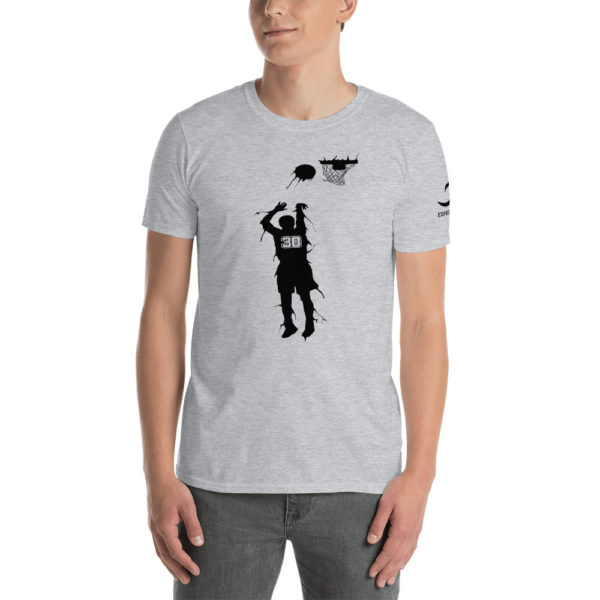 Sport Grey Stephen Curry short sleeve shirt by Expressive Teez