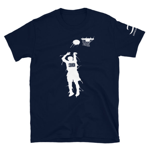 Navy Stephen Curry shirt by Expressive Teez