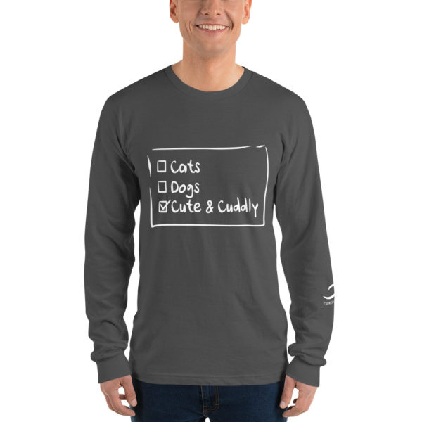 Asphalt cats, dogs, cute and cuddly sweatshirt by Expressive Teez