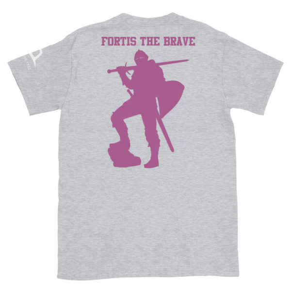 Sport Grey short sleeve Fortis The Brave tee shirts by Expressive Teez