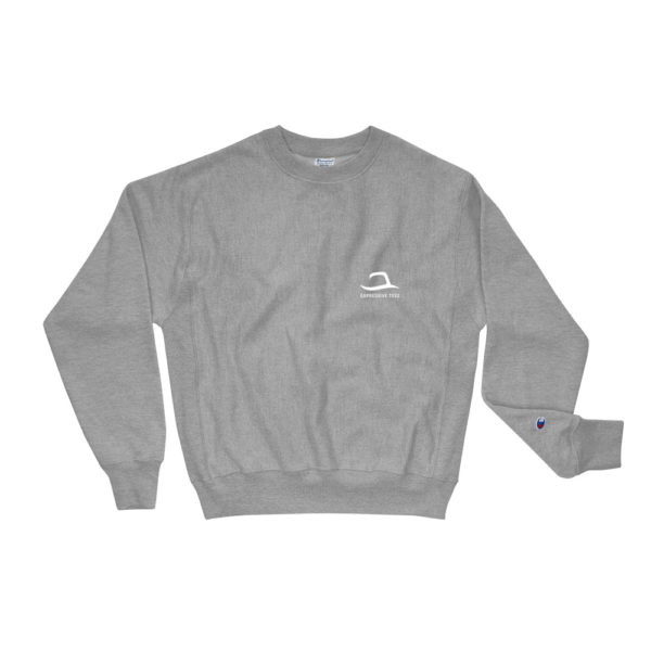 Oxford Grey Champion sweatshirt by Expressive Teez