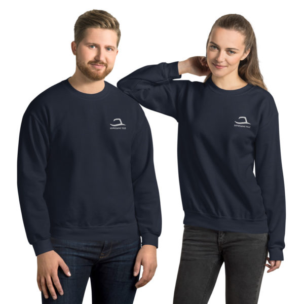 Navy Expressive Teez sweatshirts