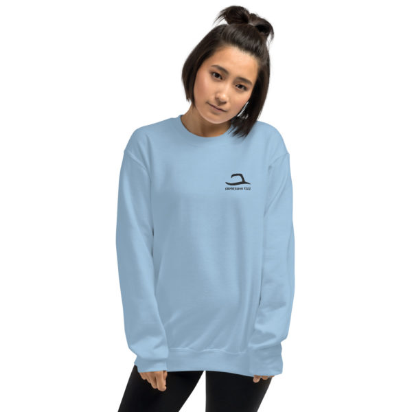 Light Blue Expressive Teez sweatshirts