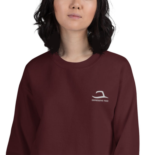 Maroon Expressive Teez sweatshirts