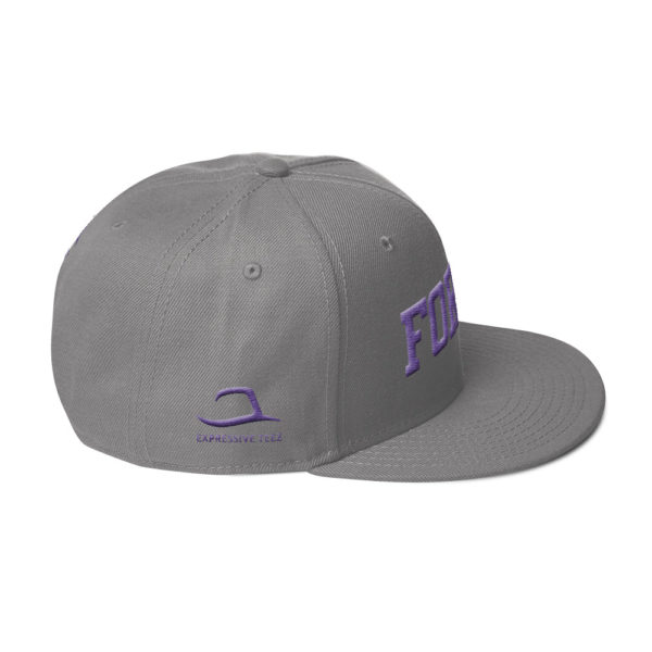 Gray Fortis snapback by Expressive Teez