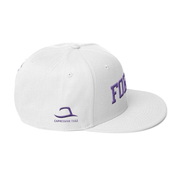 White Fortis snapback by Expressive Teez