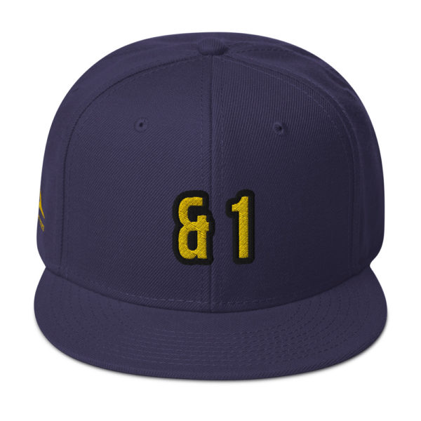 Navy Expressive Teez And 1 Basketball Snapback Hat